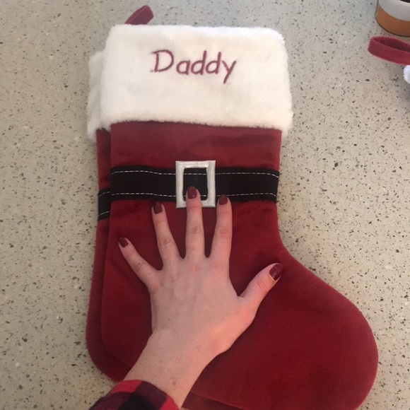Mama and Daddy Christmas stockings from Personalization Mall 🎄 - Picture 2 of 2